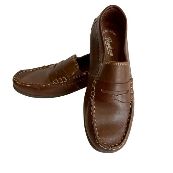 Florsheim Oxfords Brown Loafers Leather Dress Shoes Mens Size 5.5 EU 38.5 New main image 6